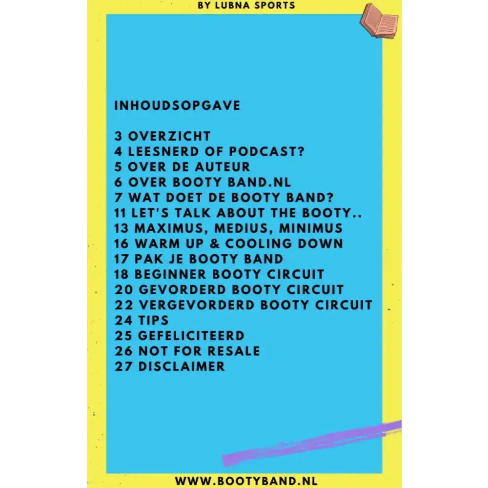 Booty band oefengids voor een platte buik en strakkere booty met booty bands