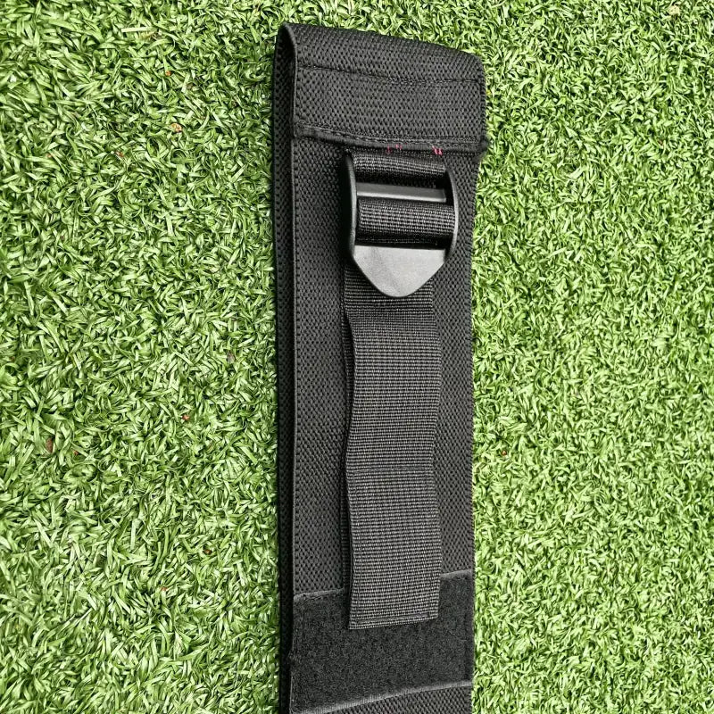 Zwart nylon sheath met gesp voor verstelbare booty band workout resistance band