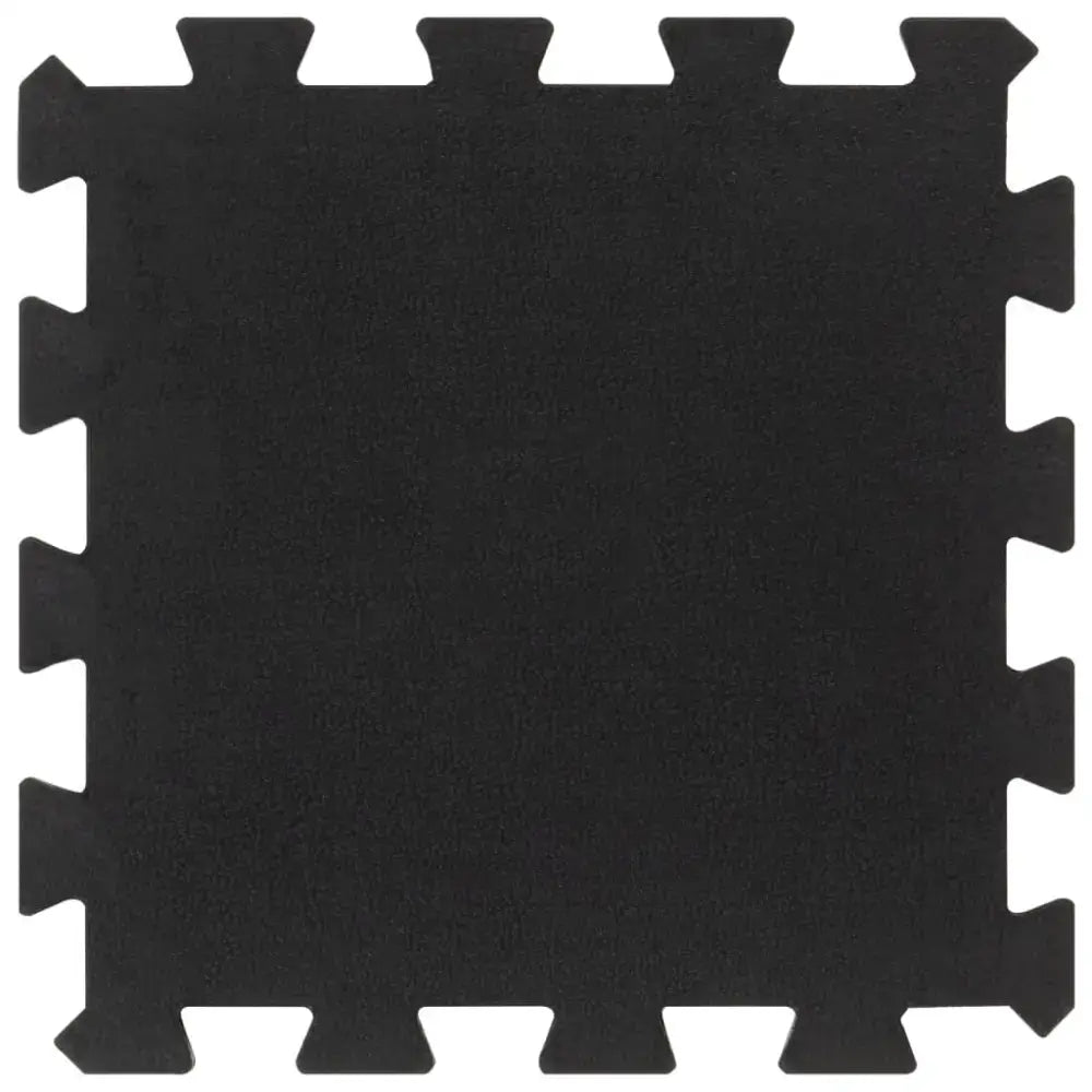 Zwarte 30x30 cm elkaar grijpende schuimvloertegels voor fitness of bootcamp