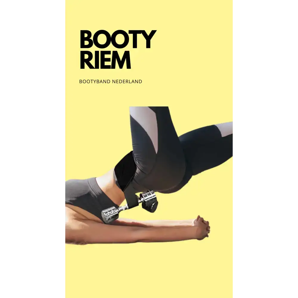 Booty resistance band voor hip thrust en krachttraining met Hip Thrust Riem