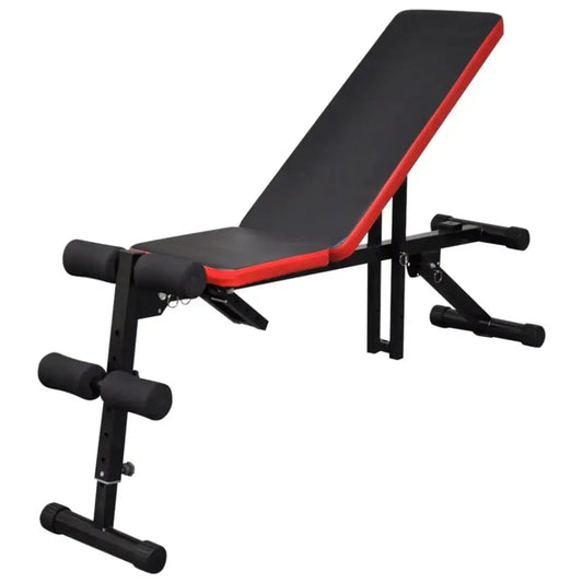 Adjustable weight bench met leg extension voor multifunctionele sit-up en sit-up bankje