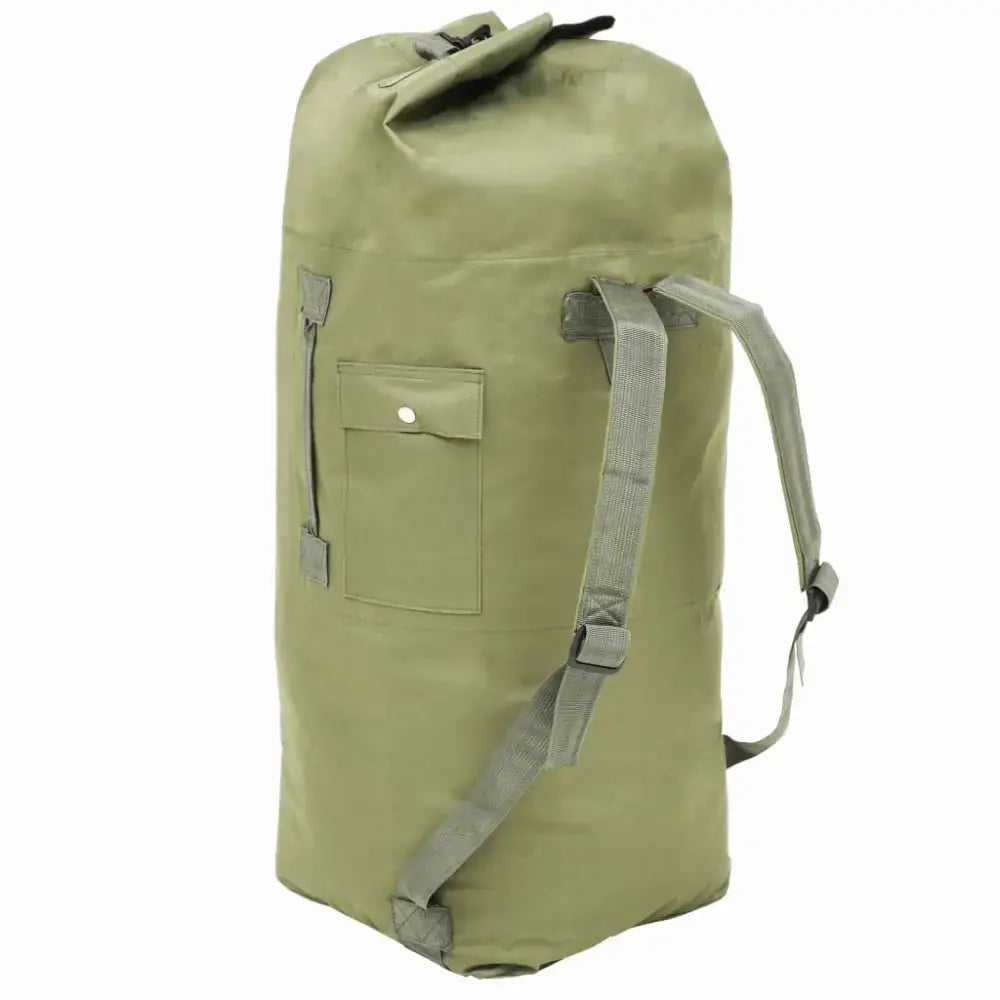 Olijfgroene militaire stijl oxford stof sporttas legerstijl voor onderweg