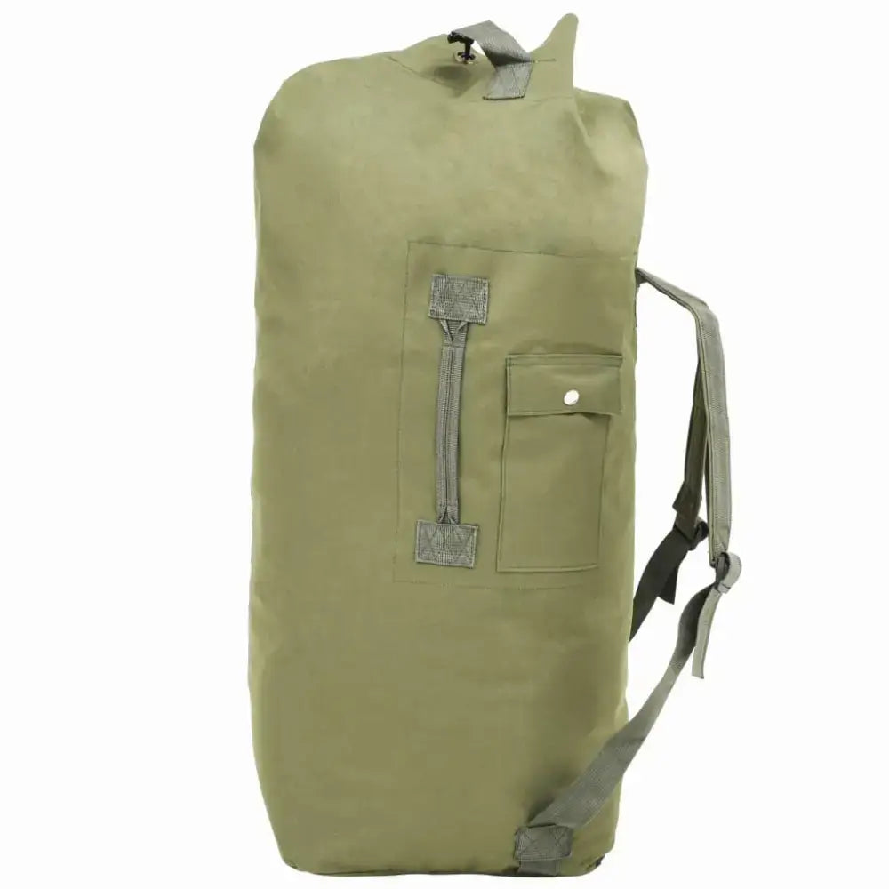 Olijfgroene militaire stijl rugzak van oxford stof voor sporttas legerstijl