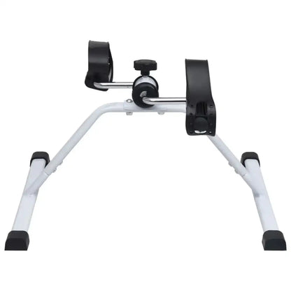 Hometrainer mini met witte en zwarte pedalen voor thuis sporten, gratis verzending