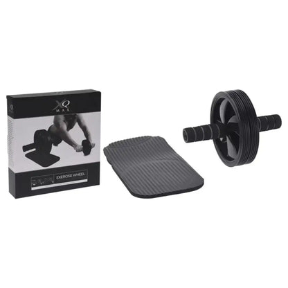 Ab roller set met zachte handvatten en kniebeschermer, perfect trainings-accessoire van Max Sportwiel