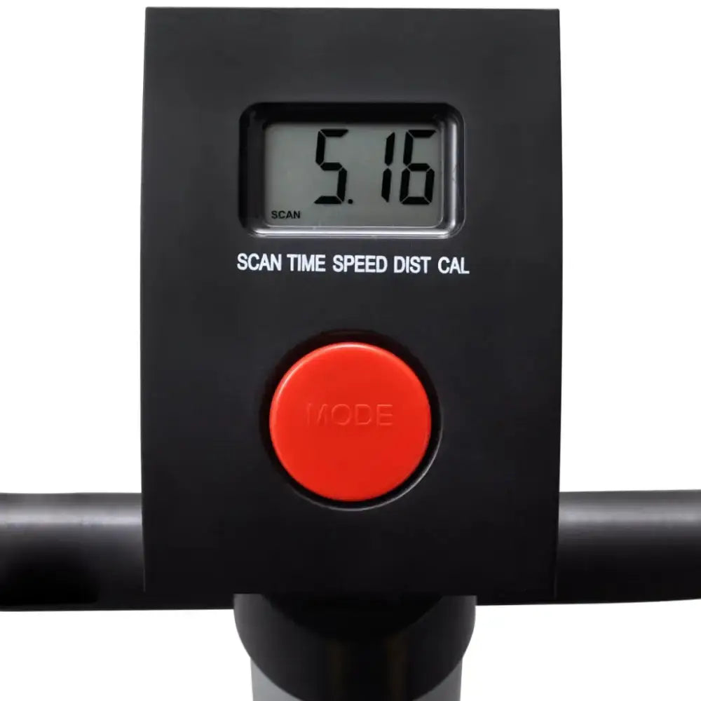 Robuuste fitnessfiets display met comfortabel zadel voor thuis sporten