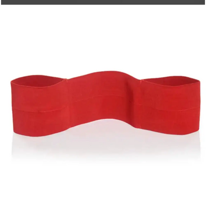 Red weerstandband met ruime lussen voor pushup band, ideaal voor zowel beginners