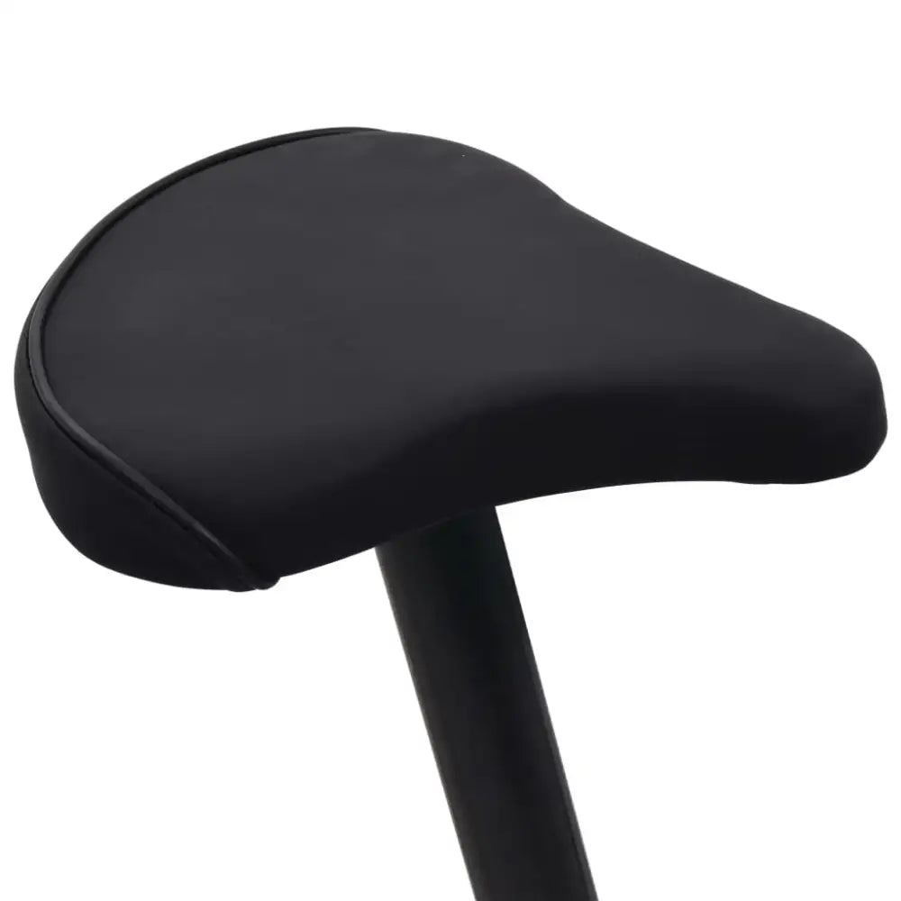 Stevige hometrainer met verstelbaar zadel en zwart textuur zadelhoes